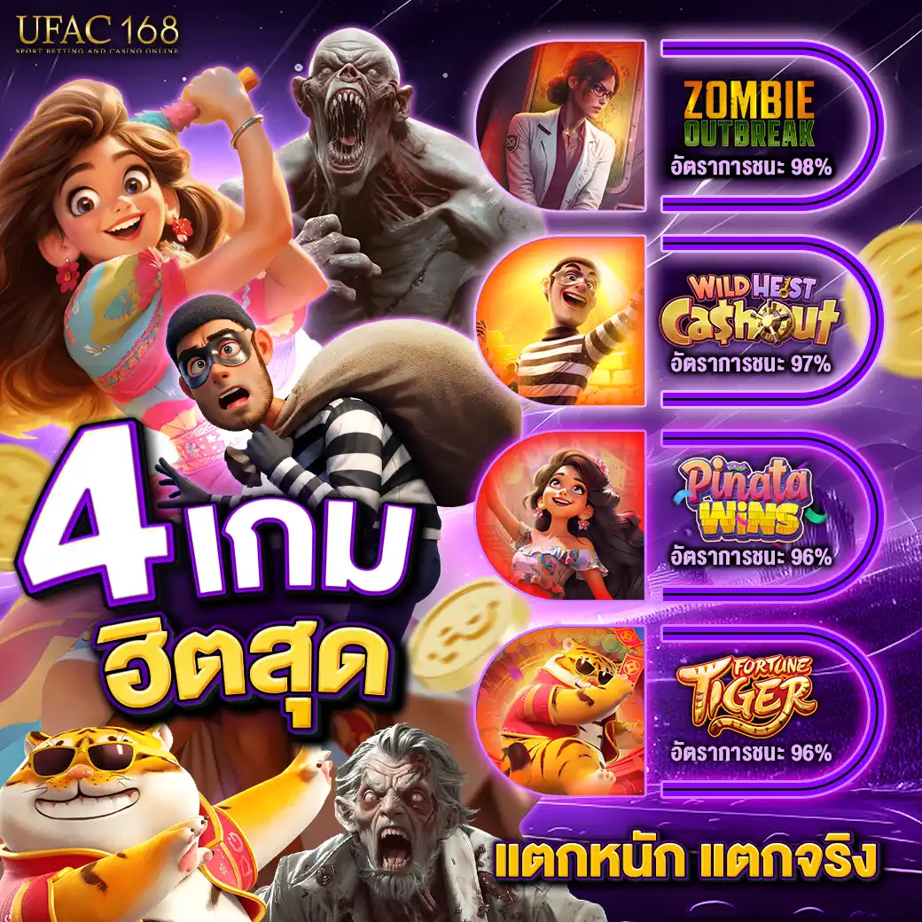 UFAC168 4เกมฮิตสุด